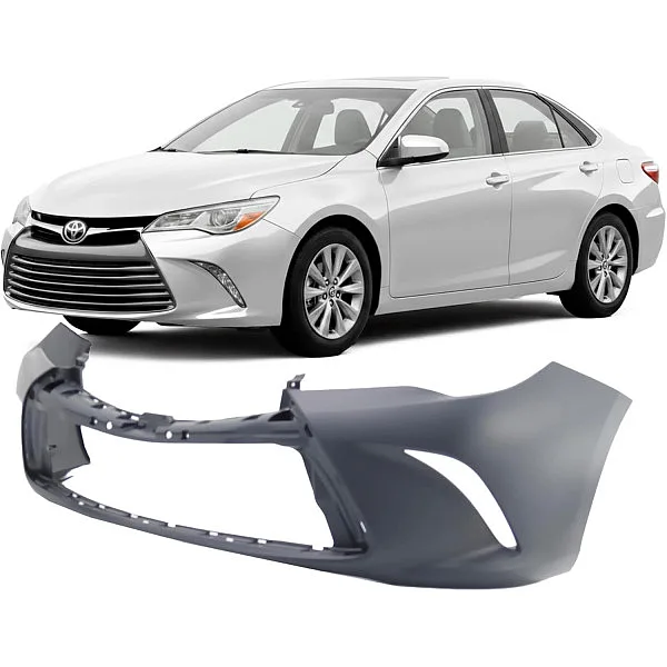 Front Bumper Cover with out Front Grills for Camry 2015 2016 2017 LE